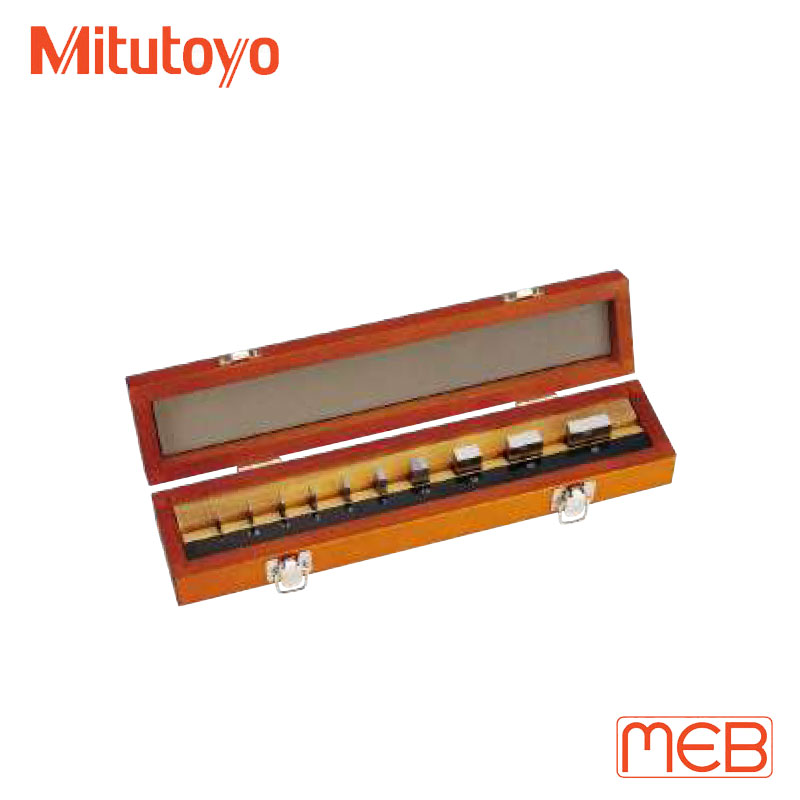 Bộ căn mẫu Thép 10 khối chuẩn chữ nhật cấp 0 ISO ( 516-103-10 ) Mitutoyo