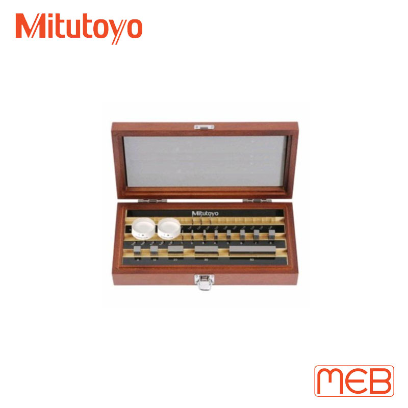 Bộ căn mẫu Thép 16 khối chuẩn chữ nhật cấp 2 ISO ( 516-113-10 ) Mitutoyo