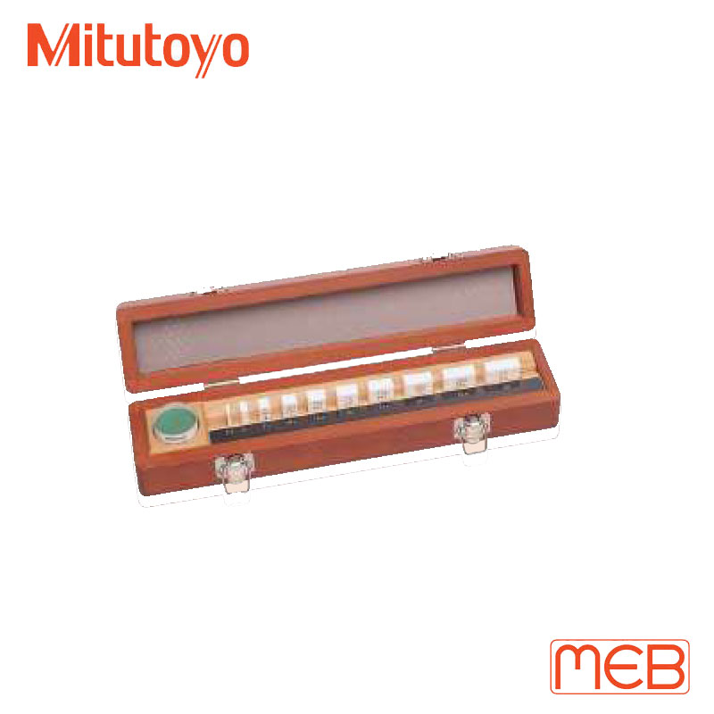 Bộ căn mẫu Gốm 10 khối chuẩn chữ nhật cấp 0 ISO ( 516-156-60 ) Mitutoyo
