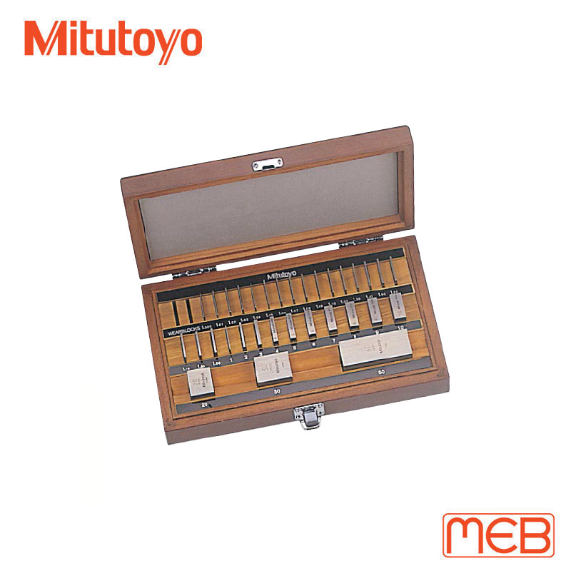 Bộ căn mẫu khối vuông chuẩn ASME thép 32 khối cấp 00 ( 516-465-10 ) Mitutoyo