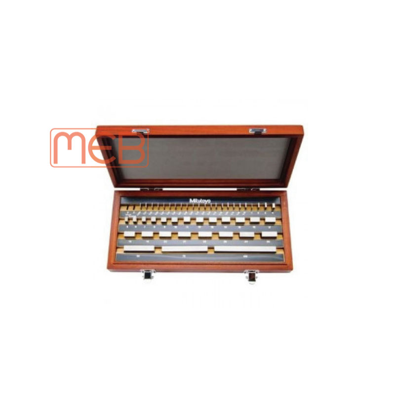 Bộ căn mẫu bằng thép cấp K ISO/DIN/JIS, 87 khối chuẩn ( 516-945-10 ) Mitutoyo