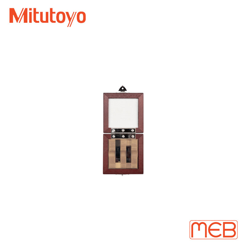 Bộ căn mẫu Thép 2 khối chuẩn chữ nhật cấp 0 ISO ( 516-803-60 ) Mitutoyo